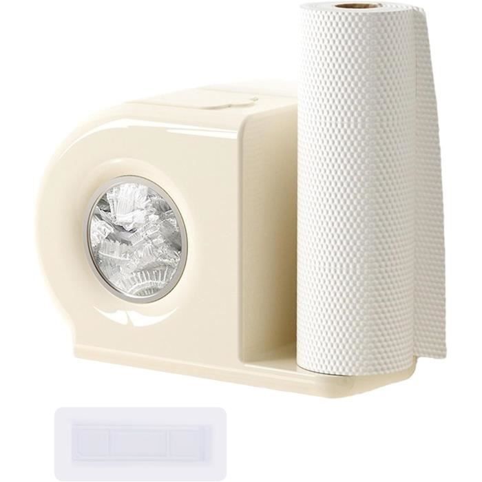 Boîte à Mouchoirs Avec Rangement - 2 Compartiments Pour Stylo, Téléphone - Gris - Pour Bureau, Cuisine, Salle De Bain