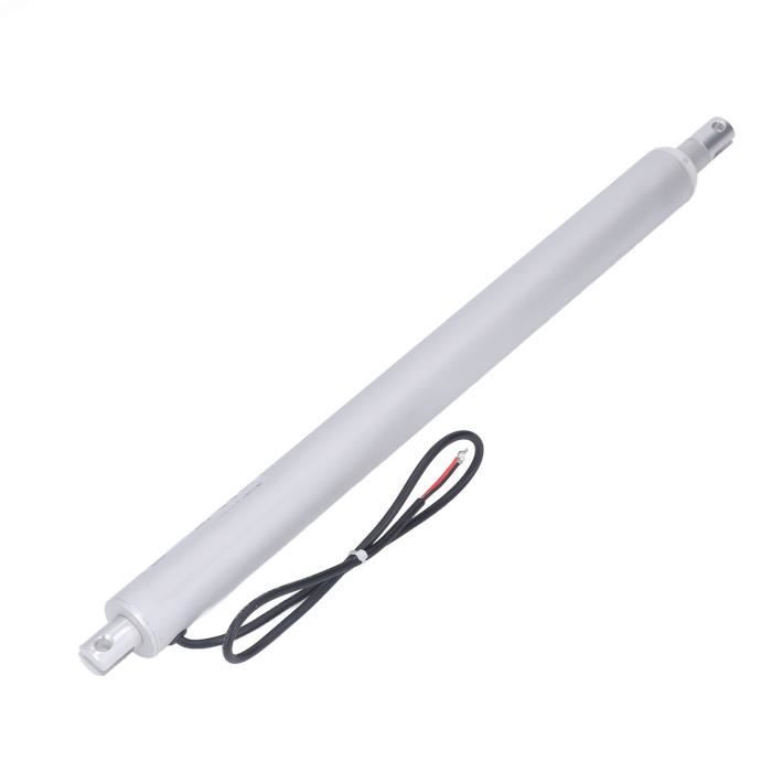 Actionneur Linéaire 12V 2000N – Course 450 Mm – IP65 Étanche – Vitesse 8 Mm/s – Idéal Portes, Tracker Solaire, Meubles Électriques