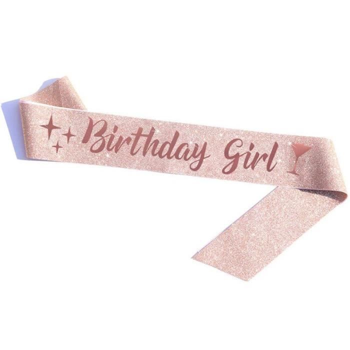 7 Ceinture En Satin Pour Anniversaire De 21 Et 30 Ans Decoration Reine Pour Fille Fournitures Pour Fete D Anniversaire 21 Cdiscount Maison