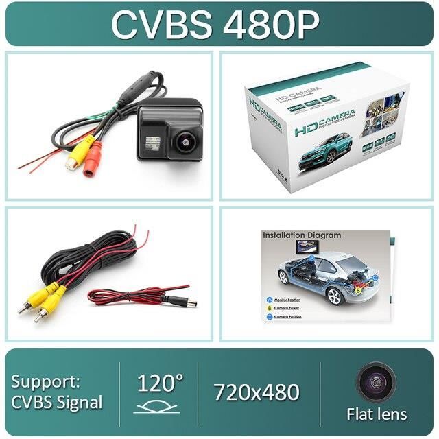 Caméra De Recul Fisheye HD Pour Mazda MX-5 ND 2015-2023 - 170° - Installation Plug And Play