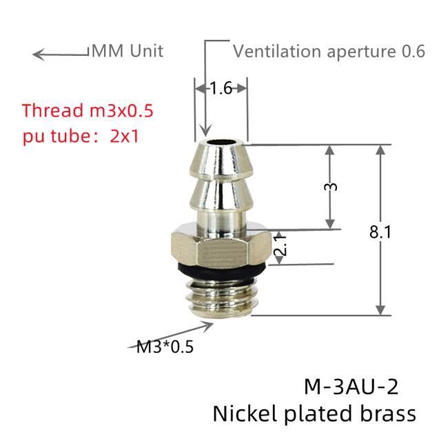 Tuyau Air PTFE 2mm ID 4mm OD 1m Noir | Avec Coupe-tube | Uxcell | Pneumatique