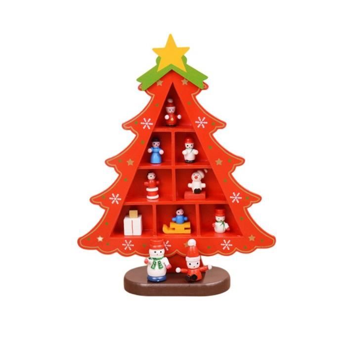 SAPIN DE NOEL,BArbre de noël en bois pour enfants, bricolage fait à