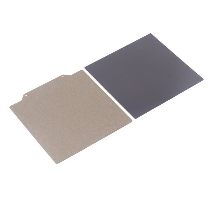 Plaque De Construction Magnétique Double Face PEI 220x240mm Pour Imprimante 3D I3 MEGA - Fixation Facile, Retrait Simplifié - 9