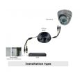 Caméra vidéosurveillance CCTV COULEUR LED IR METAL-1