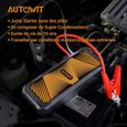 Autowit SuperCap 2 Lite Booster Batterie, 700A Jump Starter Portable, Démarreur de Voiture Equipé de Supercondensateur (Jusqu’à-1