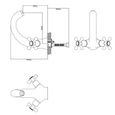 ROUSSEAU Robinet mélangeur mécanique lavabo Beverley - Fixe-1