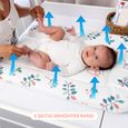 Matelas à langer lavable 70 x 50 cm - TOTSY BABY - Pour les bébés - Motif Renard-1