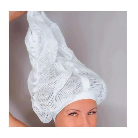 Net Cap Bonnet De Bonnet Pour Sécher Les Cheveux Bouclés Filet Pour Sécher  Les Cheveux Femme - Cdiscount Au quotidien