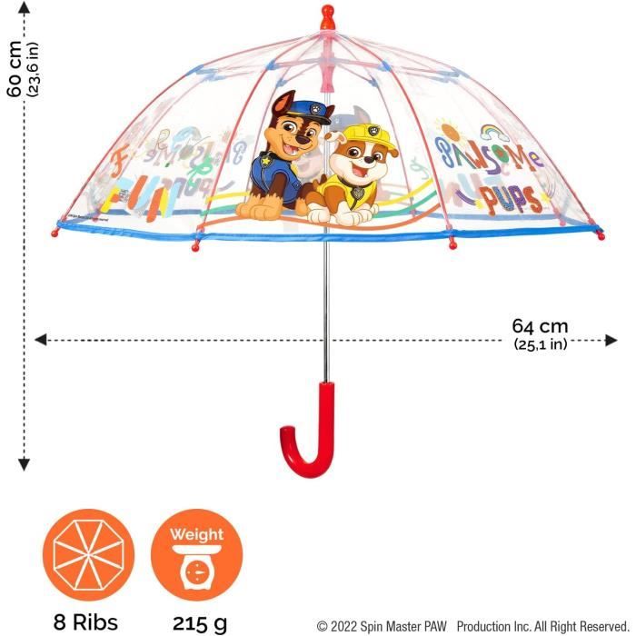 Parapluie Paw Patrol Bleu - Enfant - Neuf Avec étiquettes