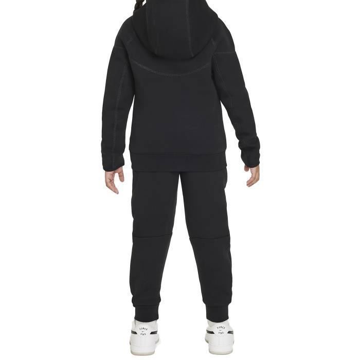 Survêtement Enfant Nike Tech Fleece Noir Manches Longues Noir