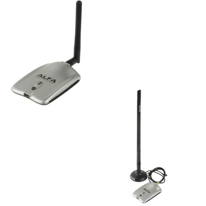 Antenne Wifi sans-fil USB (portée de 1 KM) ALFA - Cdiscount