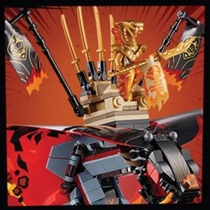 ASSEMBLAGE CONSTRUCTION LEGO® NINJAGO® 70674 Croc’&rsquo feu ,Jeux de Con ASSEMBLAGE CONSTRUCTION LEGO® NINJAGO® 70674 Croc’&rsquo feu ,Jeux de Con