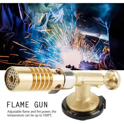 Briquet à Gaz, Pistolet à Flamme 1300℃ Facile à Connecter Pour Barbecue Fiestas Pour Torche De - 8
