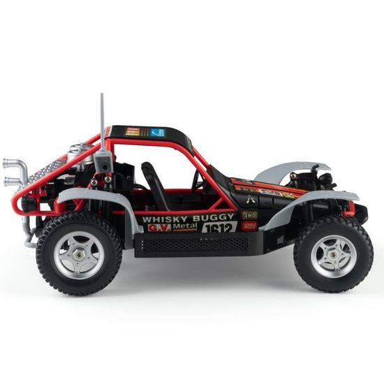 RC Voiture Telecommande 4WD Stunt 6-12A Avec Batterie Rechargeable,  Rotation