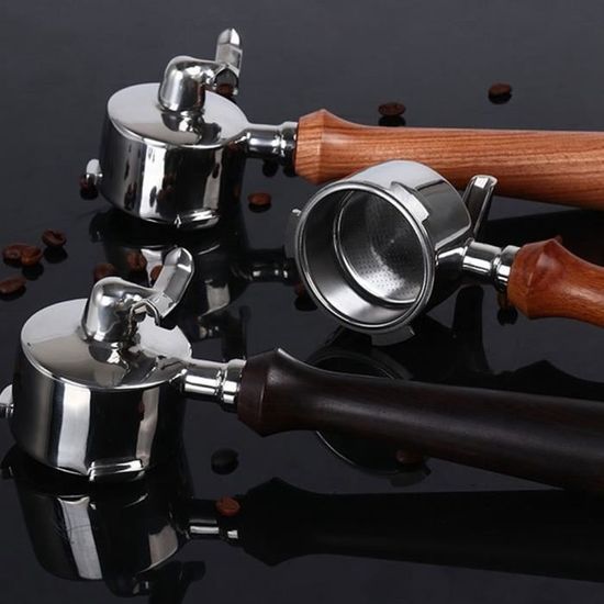 Delonghi-Porte-filtre à Café Sans Fond, Avec 2 Tasses De Rechange, Pour Machine à Expresso Delonghi Dedica EC680/EC685, 51mm