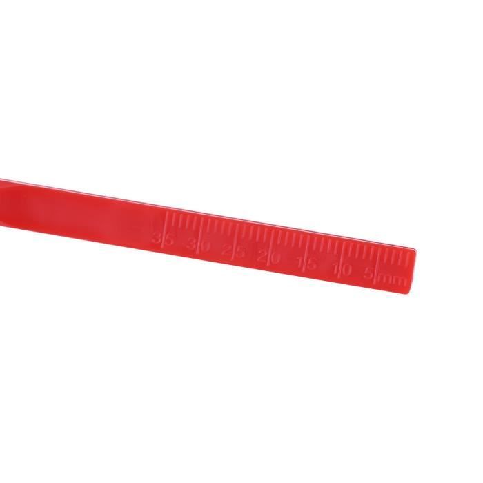 ZJCHAO Miroir buccal Miroirs buccaux dentaires avec poignée en fibre de  verre d'examen oral 10pcs avec mesure (rouge) - Cdiscount Maison