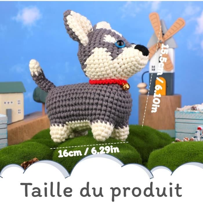 Kit de crochet de 58 pièces pour débutants - Kit de crochet de qualité