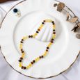 collier d ambre bebe(Multicolor Raw)(33cm) - Boite cadeau-3