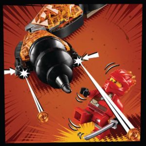 ASSEMBLAGE CONSTRUCTION LEGO® NINJAGO® 70674 Croc’&rsquo feu ,Jeux de Con ASSEMBLAGE CONSTRUCTION LEGO® NINJAGO® 70674 Croc’&rsquo feu ,Jeux de Con