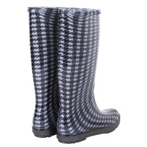 Bottes De Pluie Femme Courtes Mi-Hautes – Caoutchouc Imperméable Antidérapant – Bottes Jardinage & Extérieur Confortables – Style Élégant