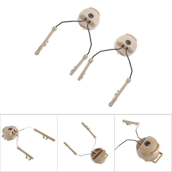 3M Peltor ARC adaptors left and right side attachment kit. Each