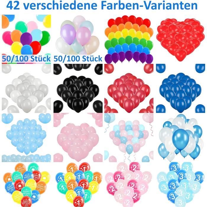 Guirlande de ballons arc-en-ciel 150 cm