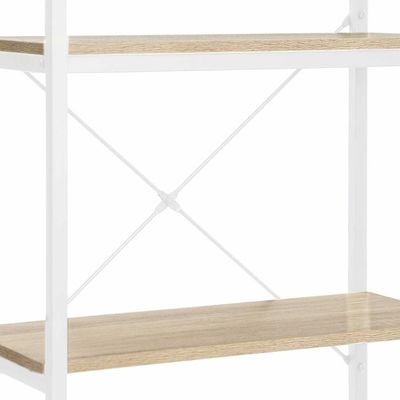 IDarket - Lot de 4 étagères urales DETROIT design industriel bois et IDarket - Lot de 4 étagères urales DETROIT design industriel bois et