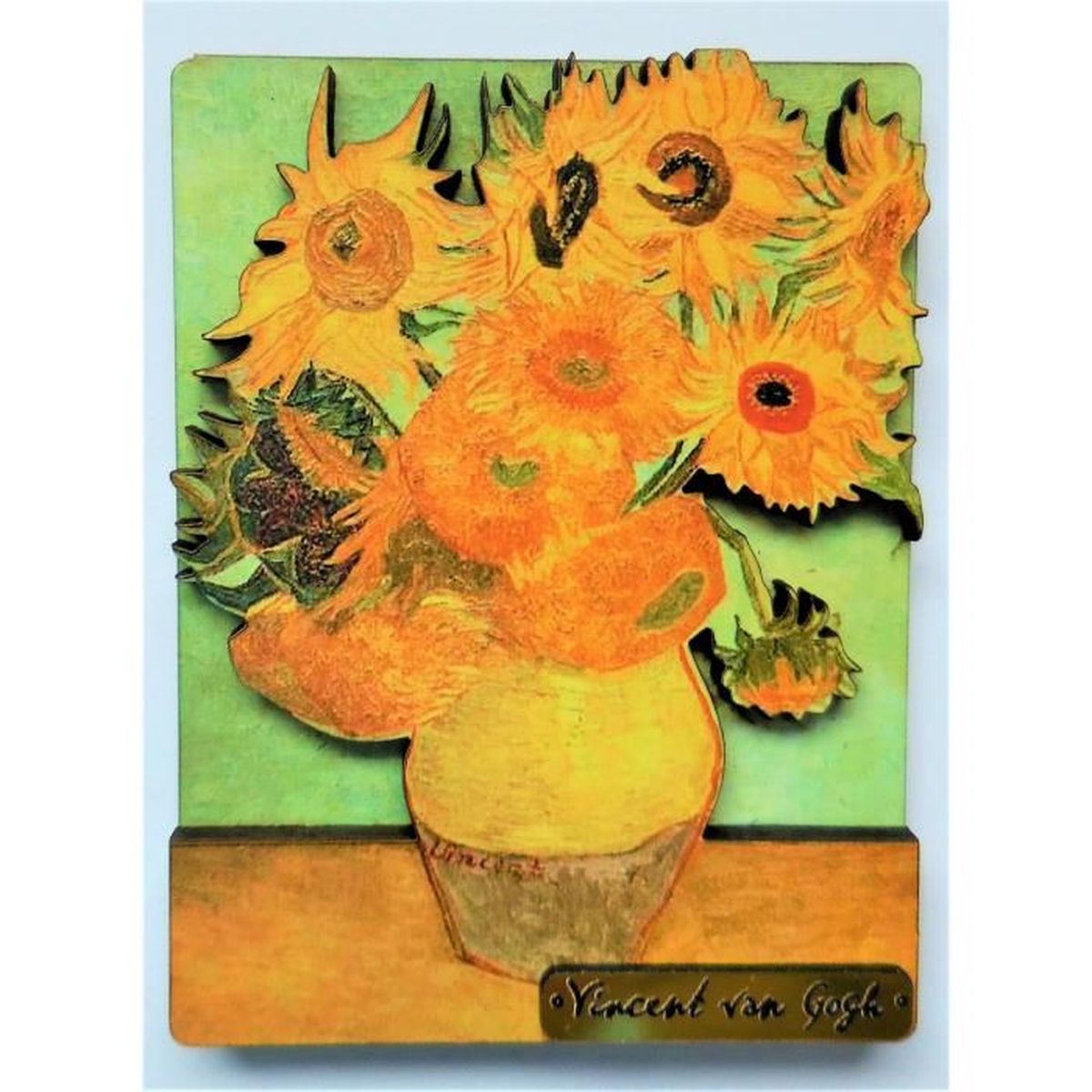 Aimant Bois Les Tournesols De Vincent Van Gogh Achat Vente Aimants Magnets Soldes Sur Cdiscount Des Le Janvier Cdiscount