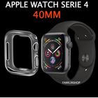 Coque de protection souple en silicone gel transparent pour Apple Watch série 4 40MM - FAMILIASHOP