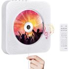 Lecteur CD Portable Bluetooth STILLCOOL - Haut-Parleur HiFi à Distance - Lecteur U - Blanc