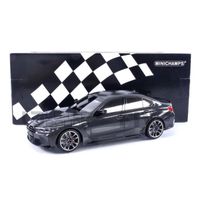 Voiture Miniature de Collection - MINICHAMPS 1/18 - BMW M3 - 2020 - Grey Metallic - 155020204