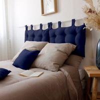 Tête de lit à pattes - 45 x 70 cm - Différents coloris Marine