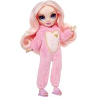 Junior High Pyjama Party - Poupée mannequin articulée 22cm - Bella (rose) - Nombreux accessoires - à partir de 4 ans