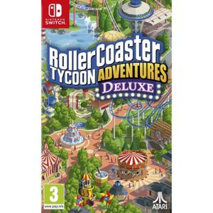 JEU NINTENDO SWITCH RollerCoaster Tycoon Adventures Deluxe Edition - Jeu Nintendo Switch