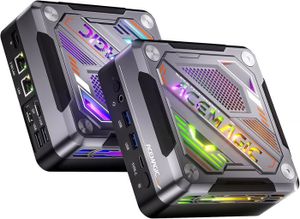 Mini PC Gamer ACEMAGIC processeur AMD Ryzen 7 8845HS jusqu'à 5,1 GHz, AMD Zen4, 32 Go DDR5 1 To SSD, Win11 Home, WiFi6