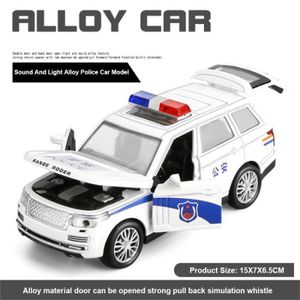 VOITURE - CAMION NO.3695-Voiture de Police de sécurité publique, jouet'ambulance, véhicule tout terrain, modèle de voiture en