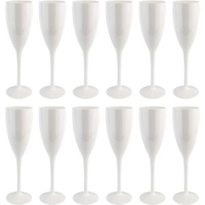 Coupe à Champagne Mydrinkglass Lot De 12 Flûtes À Champagne En Plast