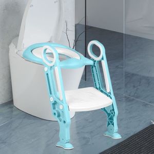 RÉDUCTEUR DE WC ToiletTE BEBE - Siège de toilette pour enfant - Bleu - Poids jusqu'à 15 kg - Age de 12 mois à 7 ans