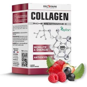 COMPLEMENTS ALIMENTAIRES - VITALITE Collagène marin hydrolysé et enrichi en vitamine C - Collagen Peptan en poudre - ERIC FAVRE