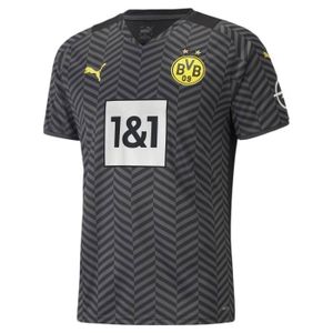 MAILLOT DE FOOTBALL - T-SHIRT DE FOOTBALL - POLO DE FOOTBALL Maillot extérieur Borussia Dortmund 2021/22 - gris/noir - XXL
