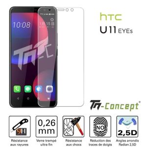 3 Films Verre Trempe Protecteur Protection Haute Qualite pour HTC U11 Eyes 6.0" 