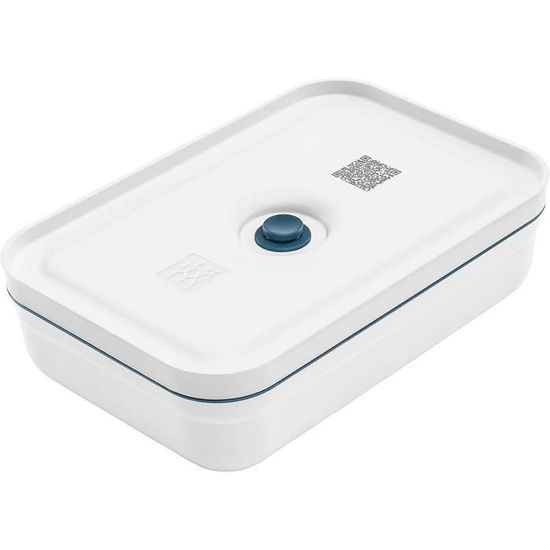 Boîte Repas Sous Vide ZWILLING Fresh & Save - Taille M - Transparente - Conservation 5x Plus Longue - Micro-ondable