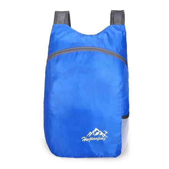 Blue -Sac à dos léger et pliable, sac à dos étanche pour hommes et femmes, sac à dos ultraléger de randonnée en plein air, petit sac