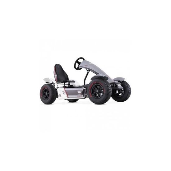Kart électrique BERG Race GTS - Pour enfant - Gris - 4 roues - Pneus à chambre à air