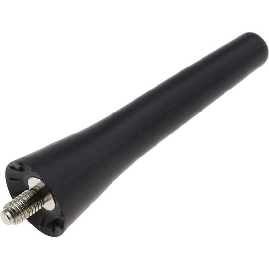 Antenne Courte Stubby Noire Type Plat – Antenne Toit Compatible Citroën Peugeot 308 II, C4 II, 607, 807, Réf. 6561N3