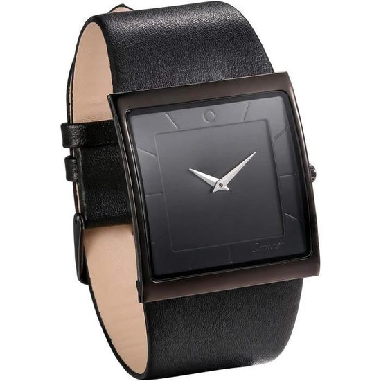 Montre À Quartz Pour Homme - Style Militaire - Bracelet En Cuir