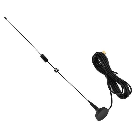Antenne Magnétique Véhicule 5M Double Bande VHF/UHF + Adaptateur PL259 - Pour Radio Mobile Baofeng