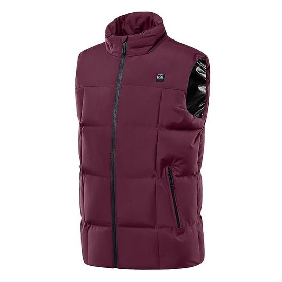 Gilet Chauffant Homme Femme, Gilet Chauffant Electrique USB Chaud Noir Gris M 90978366