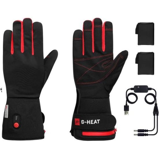 Gants chauffants pour femmes, écran tactile, puissance de la batterie,  doigt complet chaud pour le cyclisme en moto avec thermostat - Cdiscount  Prêt-à-Porter