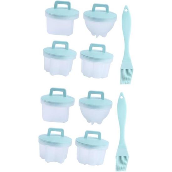 5 Pièces Cuit Oeuf Micro Onde, Pocheuses à œufs, Pocheuse à Oeufs Avec